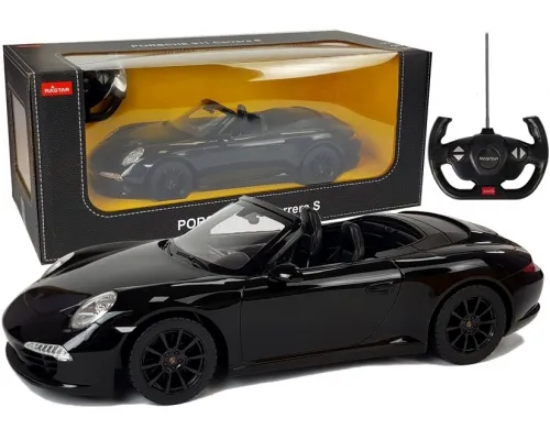 Daljinsko voden RC avto Porsche 911 carrera s rastar črni 1 12 6004