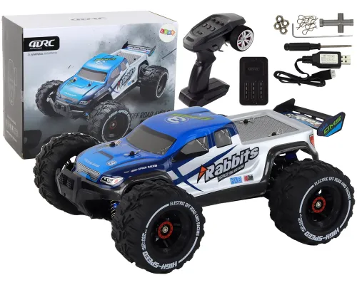 Daljinsko voden RC avto terenski 4 wheel drive modri 2 4g 16338