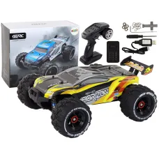 Daljinsko voden RC avto terenski 4 wheel drive rumeni 2 4g 16339