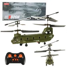 Daljinsko voden RC helikopter Syma s026h 1 zeleni khaki 27879