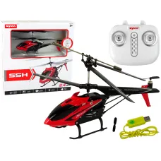 Daljinsko voden RC helikopter s5h Syma 2 4g rdeči 14871