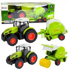 Daljinsko voden RC traktor farm balirka 1 24 27622