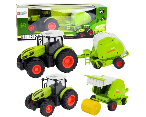 Daljinsko voden RC traktor farm balirka 1 24 27622