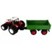 Daljinsko voden RC traktor s prikolico 1 24 rdeči zeleni 15971