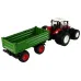 Daljinsko voden RC traktor s prikolico 1 24 rdeči zeleni 15971