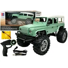 Daljinsko voden RC avto jeep r c zeleni 7 5 km h 1 14 2 4g 6676