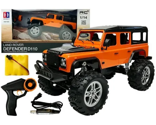 Daljinsko voden RC avto Land Rover defender oranžni 1 14 6677