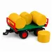 Daljinsko voden RC traktor farm bale sena s prikolico 1 24 29751