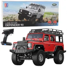 Daljinsko voden RC avto terenski vehicle Land Rover defender 90 rdeči 1 14 27418