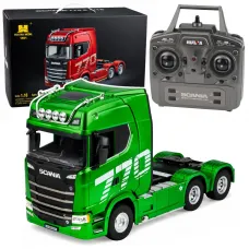 Daljinsko voden RC avto Scania tovornjak huina zeleni 1 18 31583