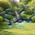 Daljinsko voden RC dron Syma z3 pro kamera HD WiFi črni 27883