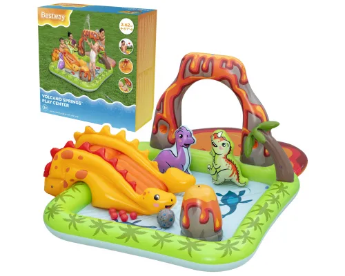 Otroški vodni park z dinozavri in žogicami Bestway 53097