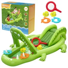 Otroški vodni park s toboganom Krokodil Bestway 53169