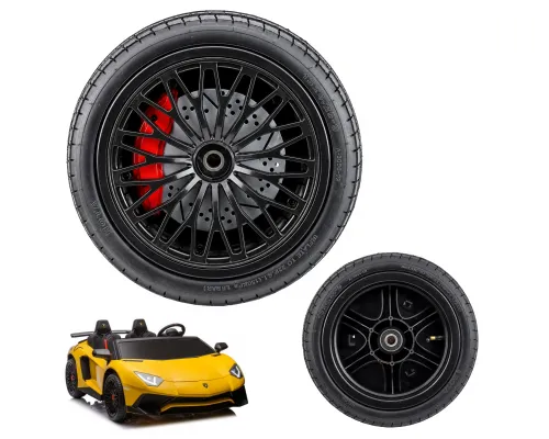 Gumijasto napihljivo kolo za otroški avto Lamborghini XXL (A8803)