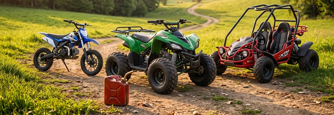 Otroški bencinski štirikolesniki in ATV quad vozila