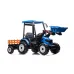 Otroški traktor Hercules 24V s prikolico (JS3158B)