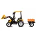 Otroški traktor Hercules 24V s prikolico (JS3158B)
