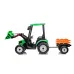 Otroški traktor Hercules 24V s prikolico (JS3158B)