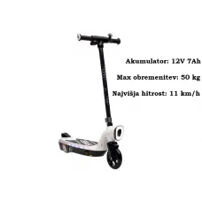 Otroški električni skiro na akumulator 12V7Ah (KL-168)