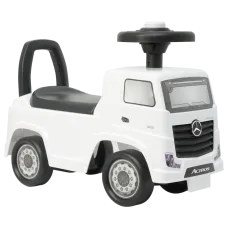 Otroški poganjalec avto Mercedes Actros (bel)