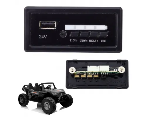 24V glasbeni modul za otroška vozila (SX2039, SX1928)