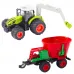 Daljinsko voden RC traktor sejalnica vrtljivimi grabljami 2 4g 21206