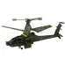 Daljinsko voden vojaški jurišni helikopter Apache Syma S109H 3.5CH - Khaki