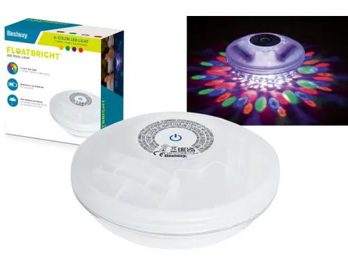 LED bazenska luč in osvetlitev na baterije Bestway 58419