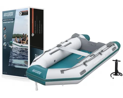 Napihljivi čoln Bestway 65049 Hydro-Force Pro 330 x 162 x 44 cm s trdo podlago