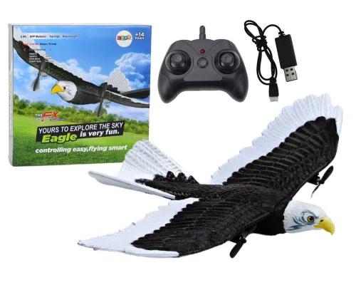 Daljinsko vodeno jadralno RC letalo Orel (Eagle Bird) 2.4GHz iz lahke pene (41 cm)