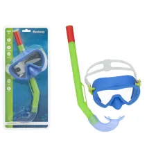 Komplet za potapljanje z dihalko zeleno-modri Bestway 24036