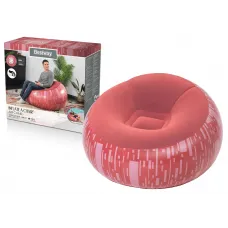 Napihljivi Foteljj rdeč Bestway 75052