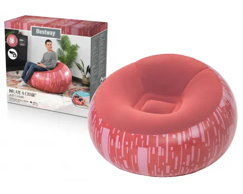 Napihljivi Foteljj rdeč Bestway 75052