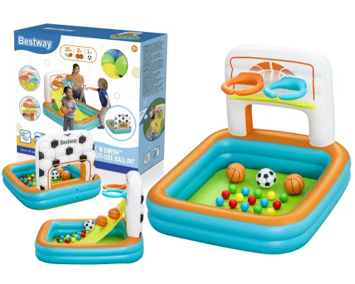 Otroško napihljivi bazenček z žogicami Bestway 52728 120 x 107 x 84 cm