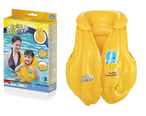 Napihljivi plavalni telovnik za učenje plavanja Bestway 32034 51 x 46 cm