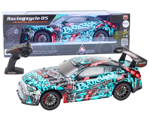 Daljinsko voden RC avto large sports 1 8 graffiti 18602