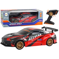 Daljinsko voden RC avto large sports 1 10 rdeči 17358
