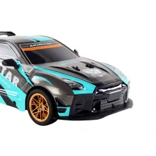 Daljinsko voden RC avto large sports 1 10 turquoise črni 17357