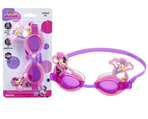 Plavalna očala Minnie Mouse roza Bestway 9102T