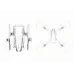 Daljinsko voden zložljiv RC dron Syma Z3 720P HD kamera z nosilcem za telefon - Beli