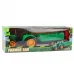 Daljinsko voden RC traktor zeleni farm s prikolico 22935