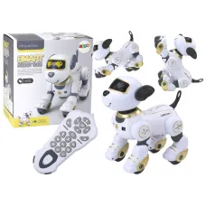 Interaktivni daljinsko voden RC robot kuža plešoči poslušni zlati 19742
