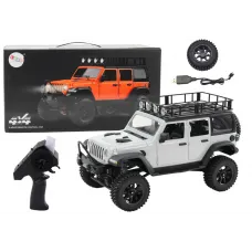 Daljinsko voden RC avto 2 4g terenski vehicle 4x4 sivi 18563