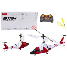 Daljinsko voden RC helikopter z žiroskopom Syma s111h rdeči 20878