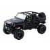 Daljinsko voden RC avto terenski vehicle 2 4g 4x4 drive črni 18561